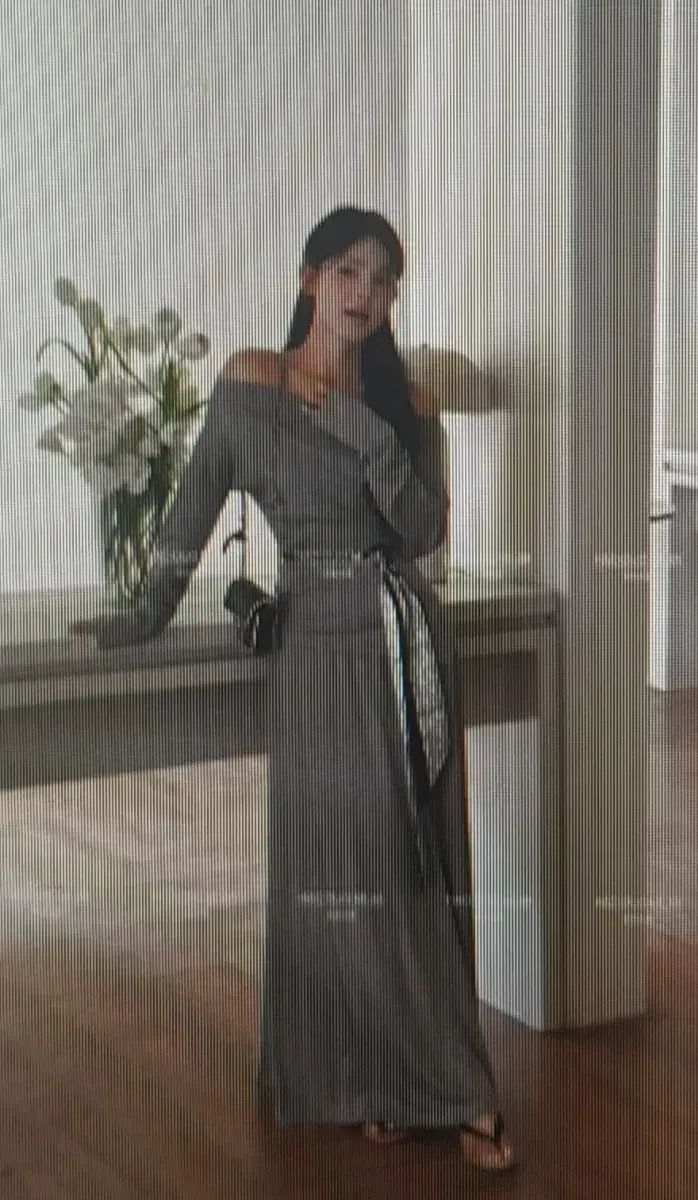 海外配送 オフショルダー トップス ロング スカート ベルト 3ピース セット