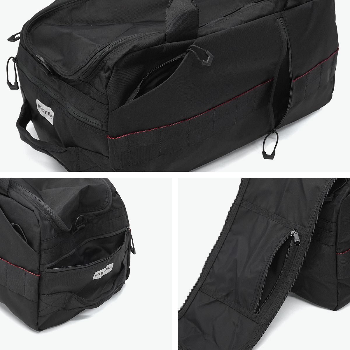 ブリーフィング　ジムボストン　ブラック ボストンバッグ URBAN GYM BOSTON WR（アーバンジム ボストン WR（ボストンバッグ