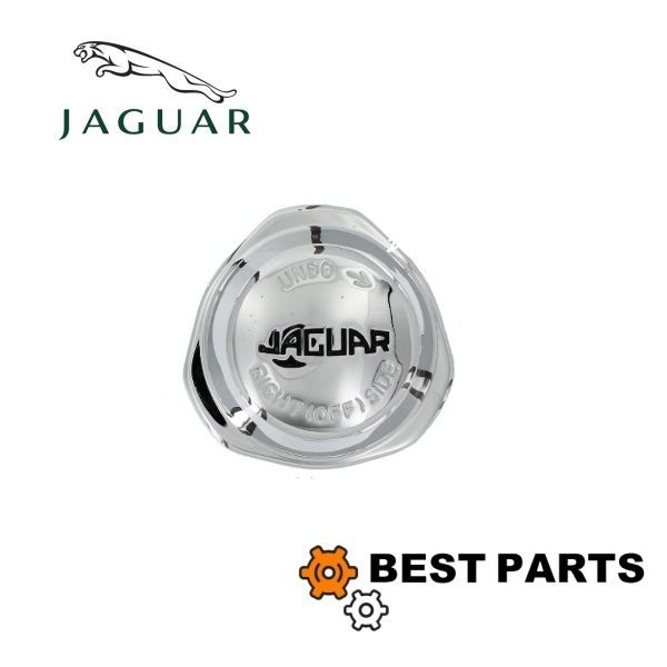 新品 ジャガー ホイールセンタースピナー Eタイプ / MK2 / Sタイプ / XK / 420 / MK1 左ネジ C28685/1