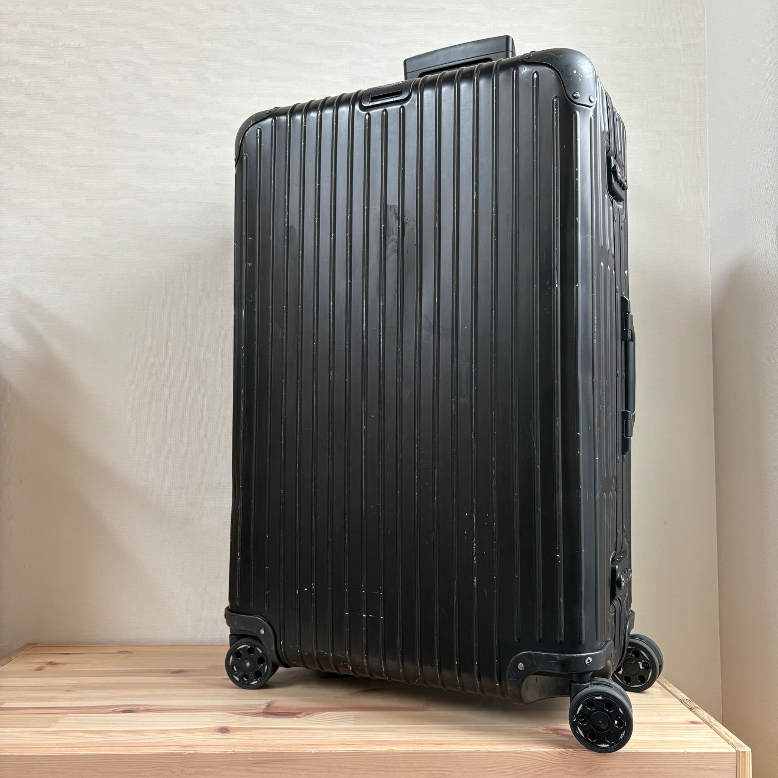 RIMOWA TOPAS STEALTH 98L リモワ トパーズ ステルス キャリーケース 4輪 ブラック