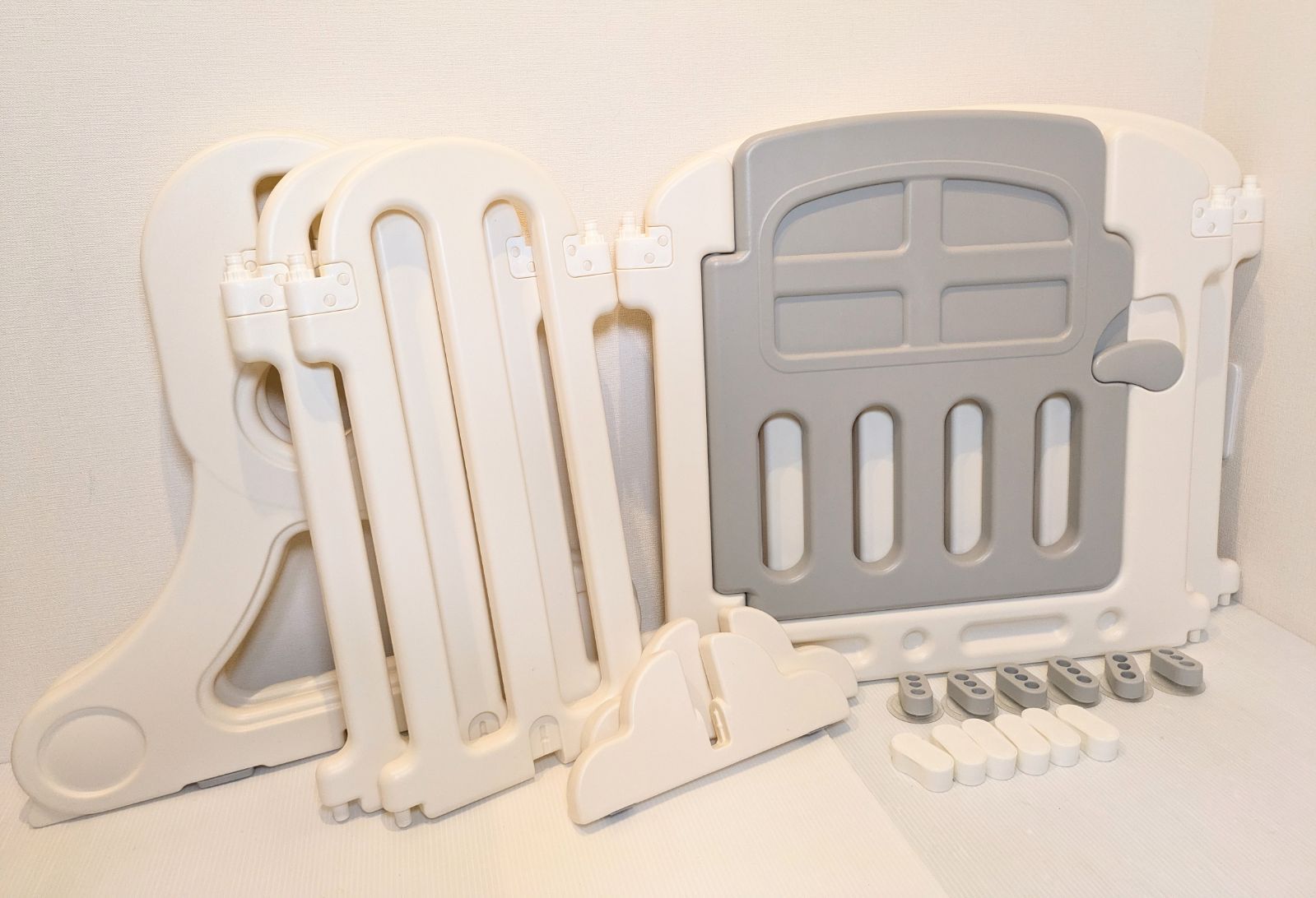 GUMODE おくだけベビーサークル 260 cm ベビーゲート