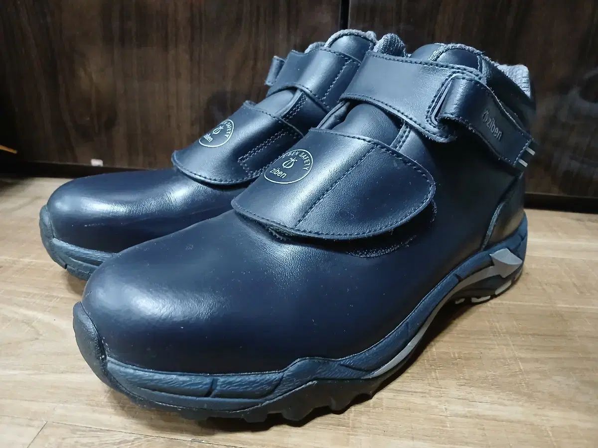 ZIBEN 安全靴 作業靴 ネイビー色 265 mm