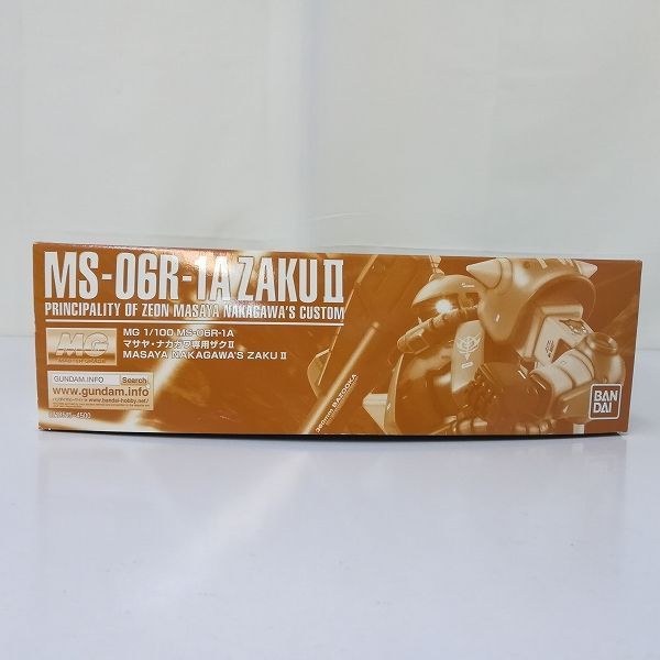 mC 004 c 未組立 バンダイ MG 1 100 MS 06 R A マサヤ ナカガワ ザクII 機動戦士ガンダムMSV Q
