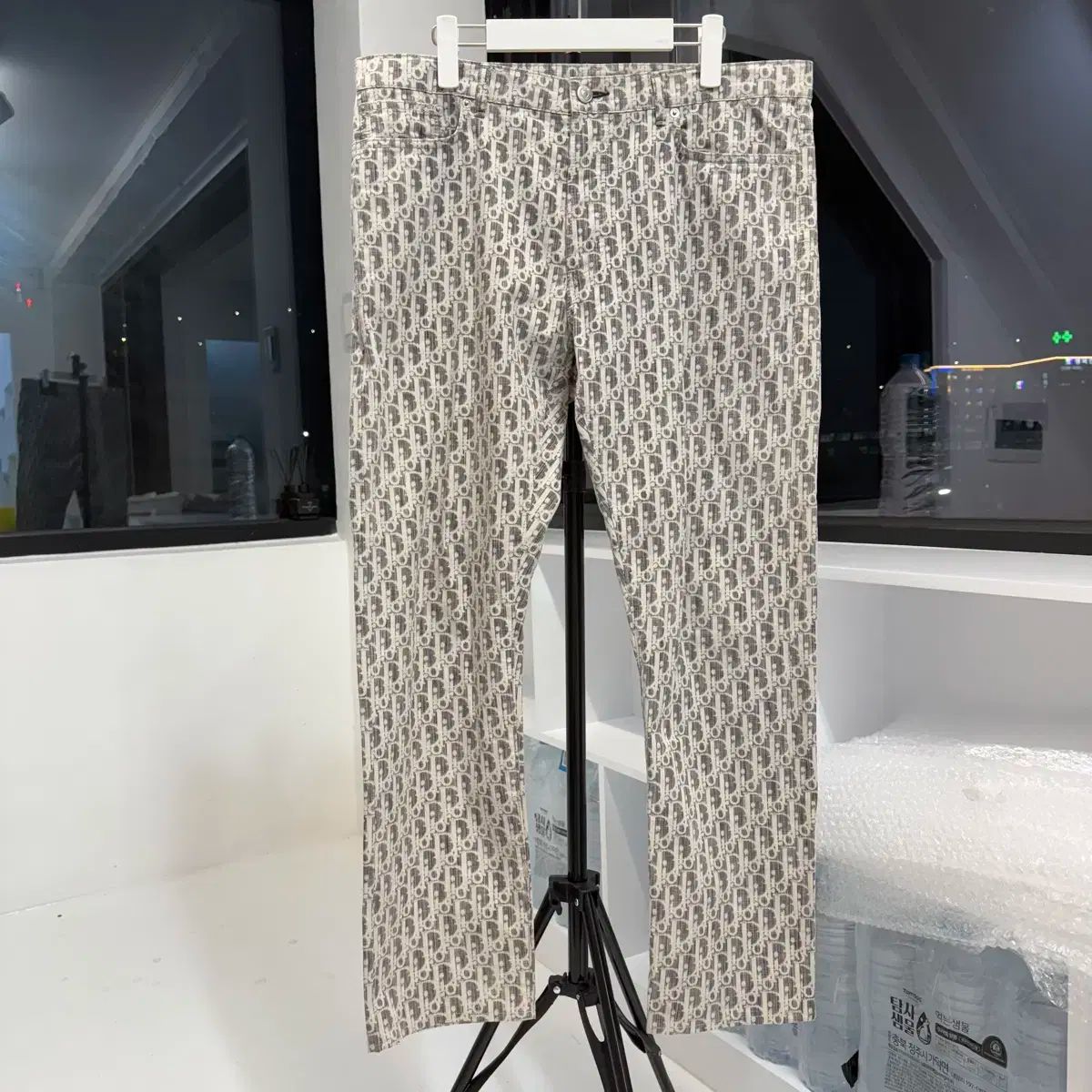 ディオール オブリーク ジャカード デニム パンツ 34