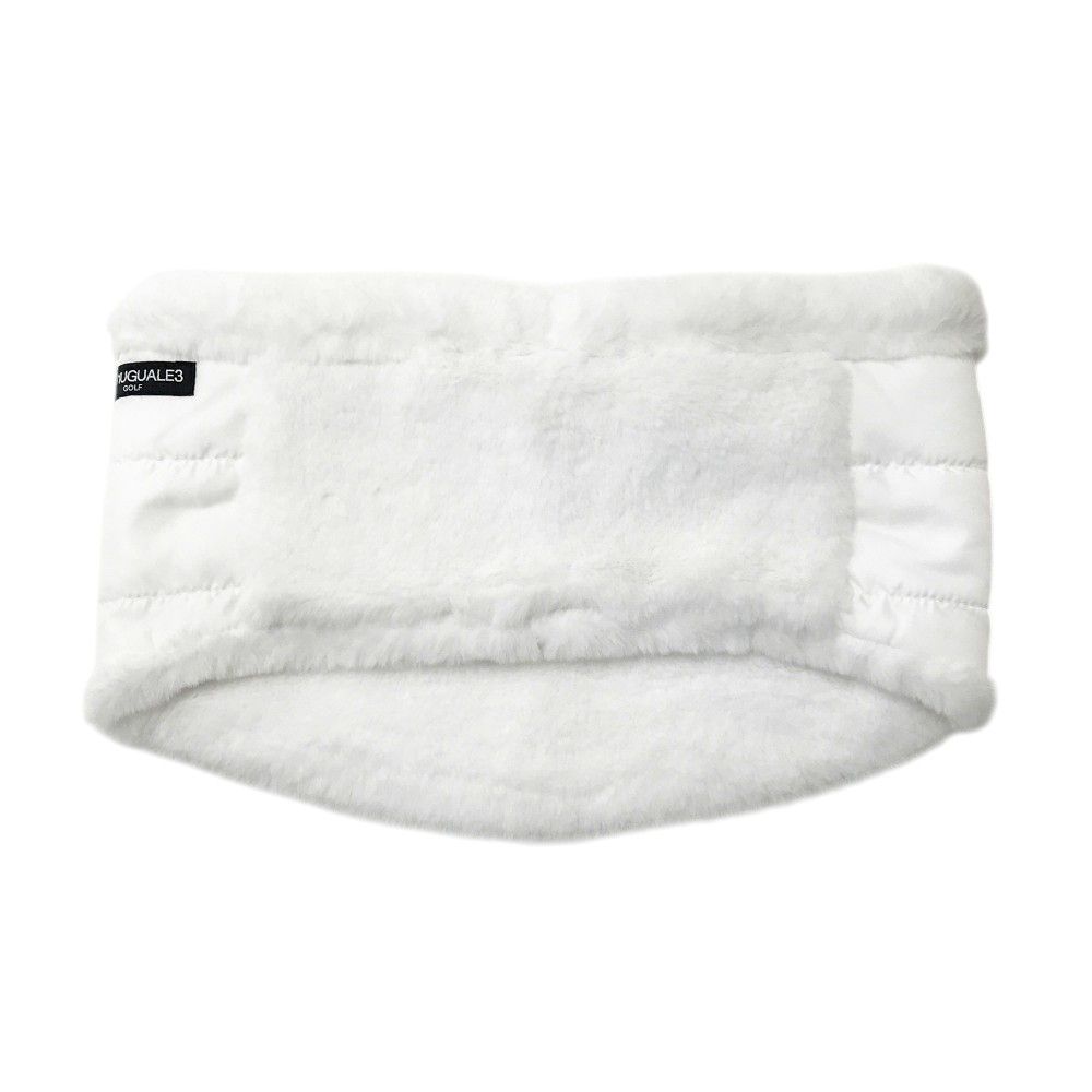 1PIU1UGUALE3 GOLF GSG006 ネックウォーマー ファー ホワイト系 人気 F