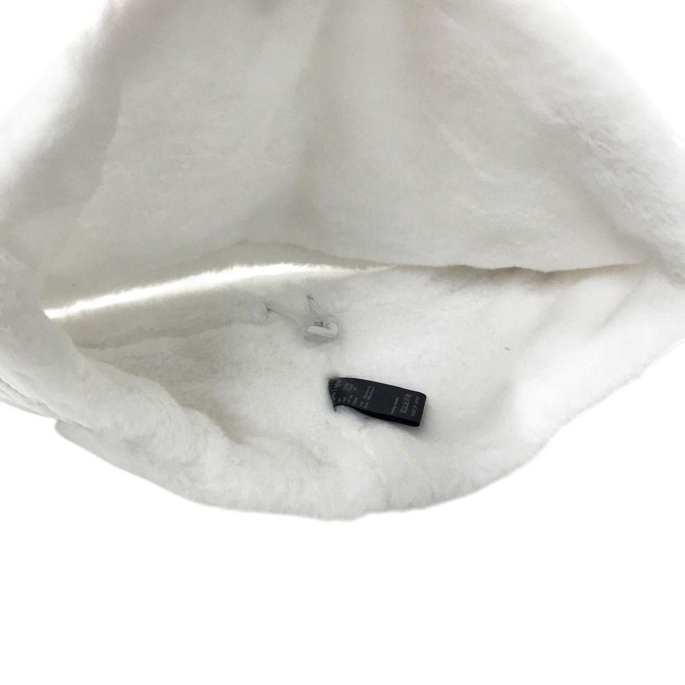 1PIU1UGUALE3 GOLF GSG006 ネックウォーマー ファー ホワイト系 人気 F