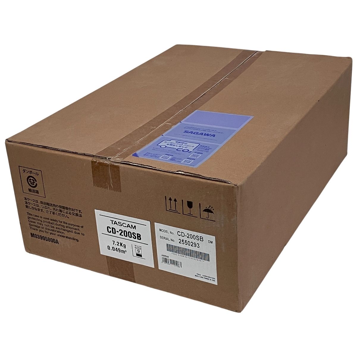TASCAM CD-200SB 業務用 CDプレーヤー タスカム オーディオ 音響機器 F10611215