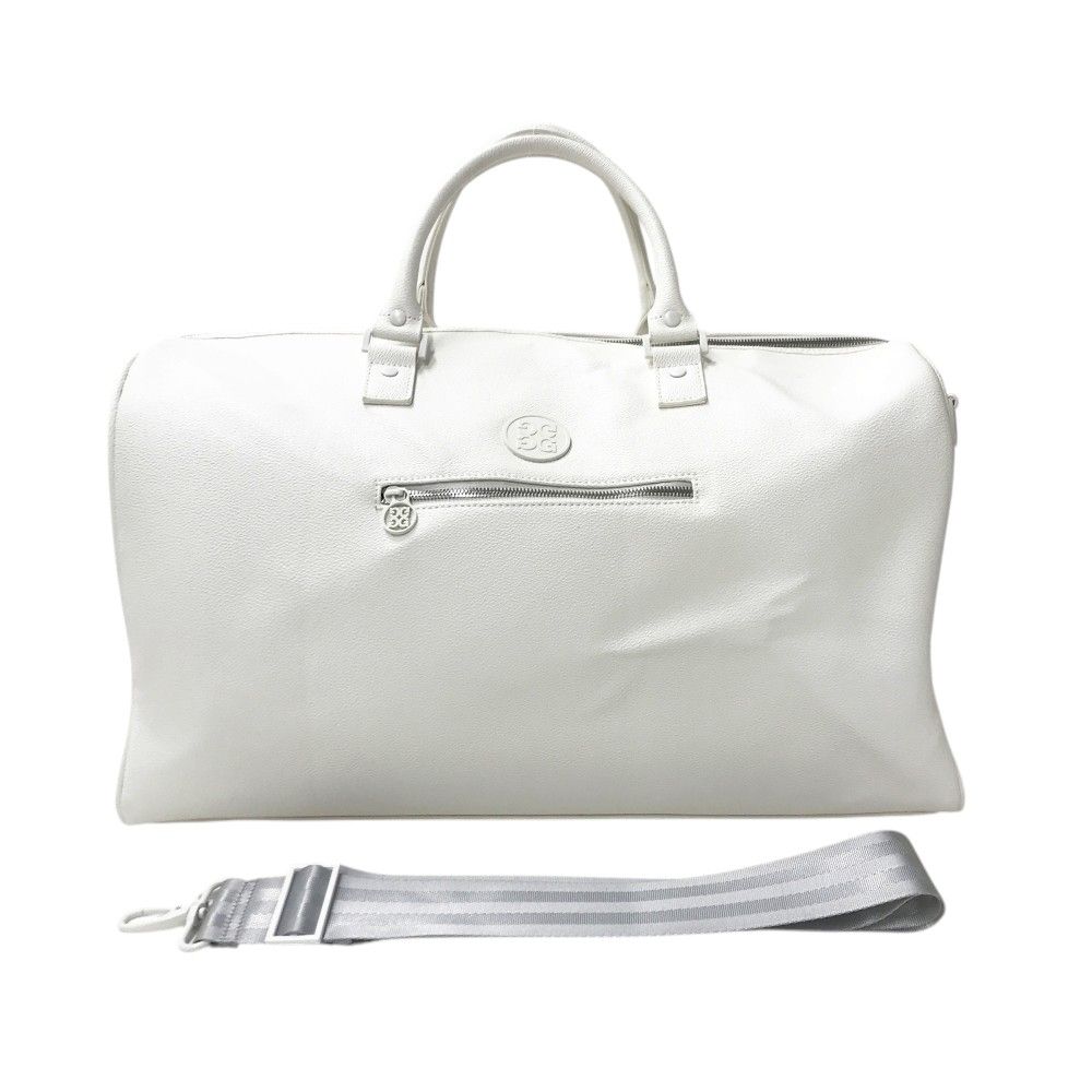 G FORE ジーフォア 2WAY ボストンバッグ ロゴ ホワイト系 240101558095 ゴルフウェア ストスト