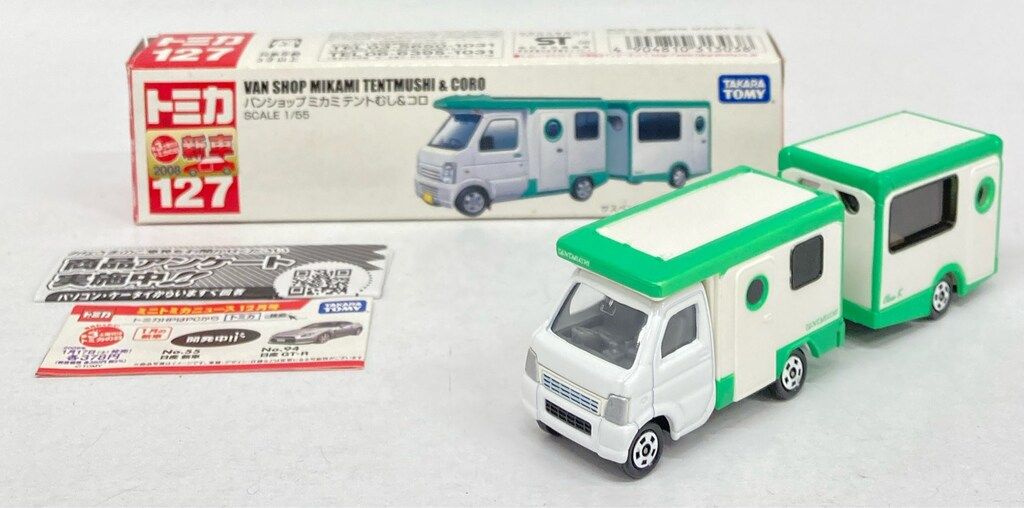 タカラトミー トミカ赤箱中国製 バンショップ ミカミ テントむし&コロ