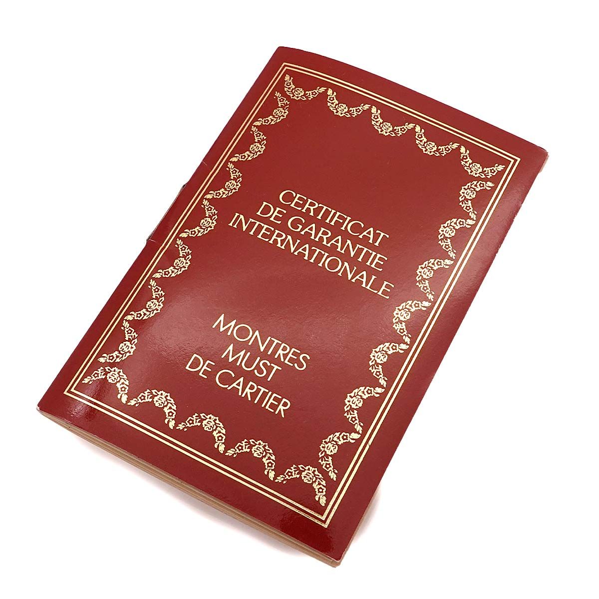 カルティエ Cartier マストコリゼ ヴェルメイユ ヴィンテージ レディース 腕時計 SV 925 クォーツ Mustcolisee Vermeil