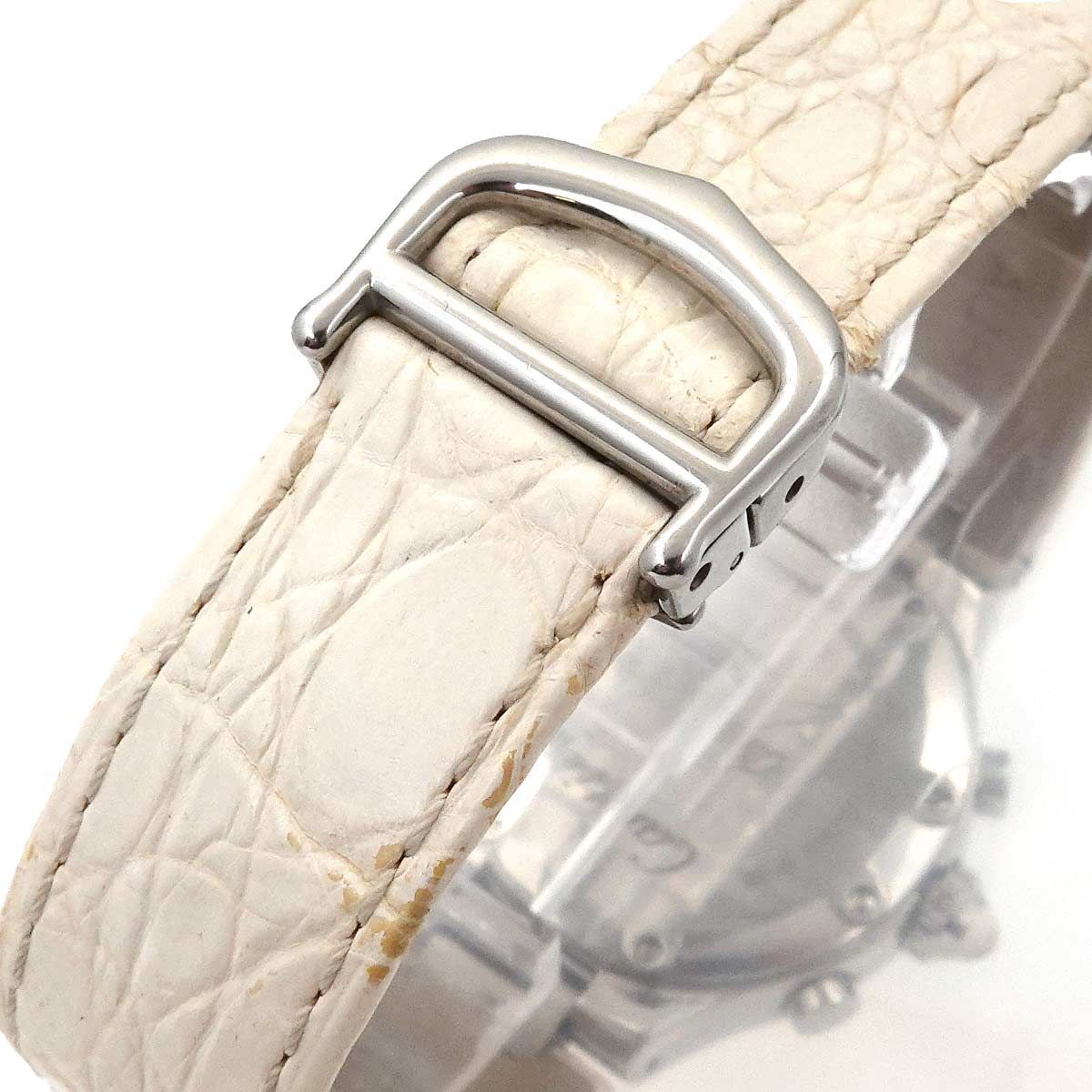  カルティエ Cartier マスト21 クロノスカフSM クロノグラフ レディース 腕時計 デイト クォーツ Must 21 Chronoscaph 腕時計(クォーツ) 腕時計(アナログ)