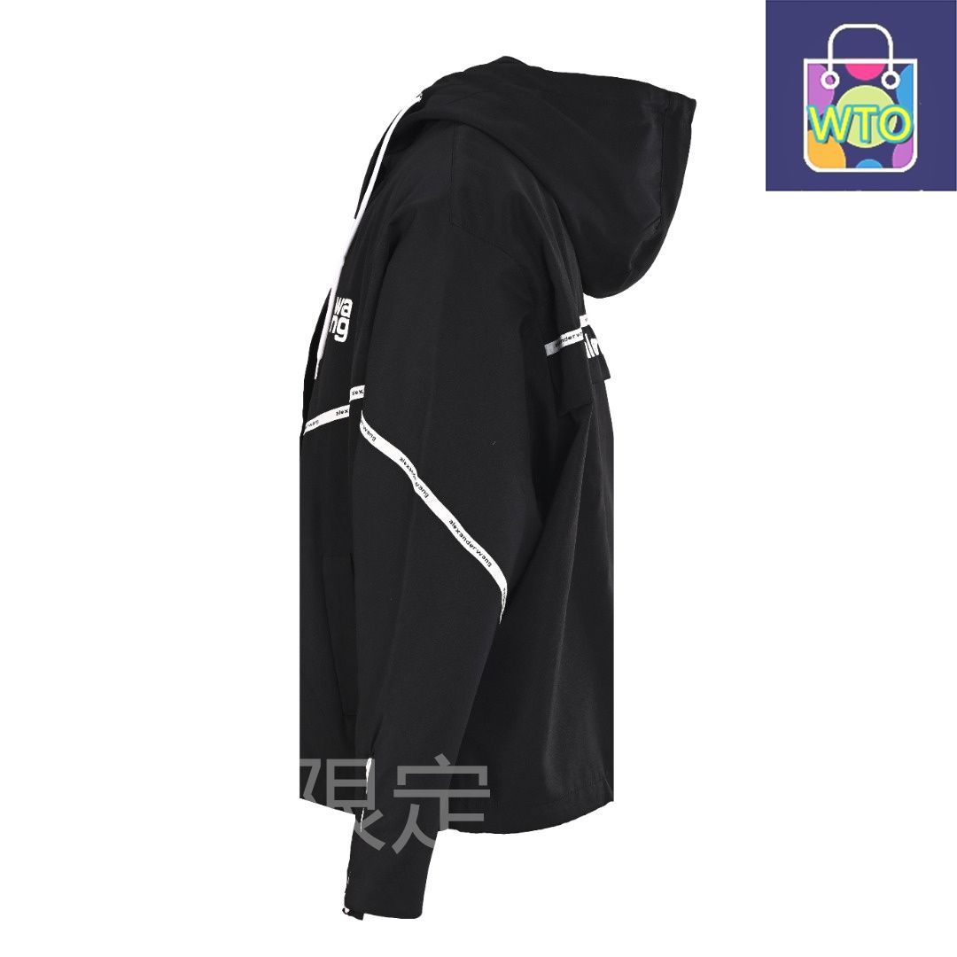 今日 Alexander Wang アレクサンダー ワン ブロックトレンチコートシリーズ 二層複合防水素材 調節ボタン付きアウター トップス
