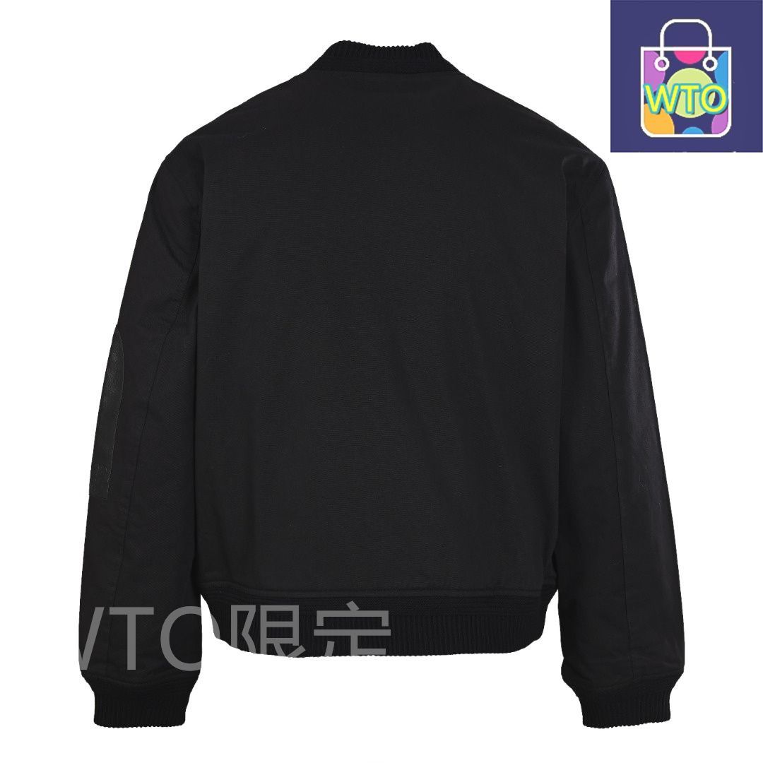  今日 Loewe ロエベ パイロット薄綿ジャケットシリーズ 斜 16号綿 真 裏地 羊絨リブアウター トップス トップス バレエ