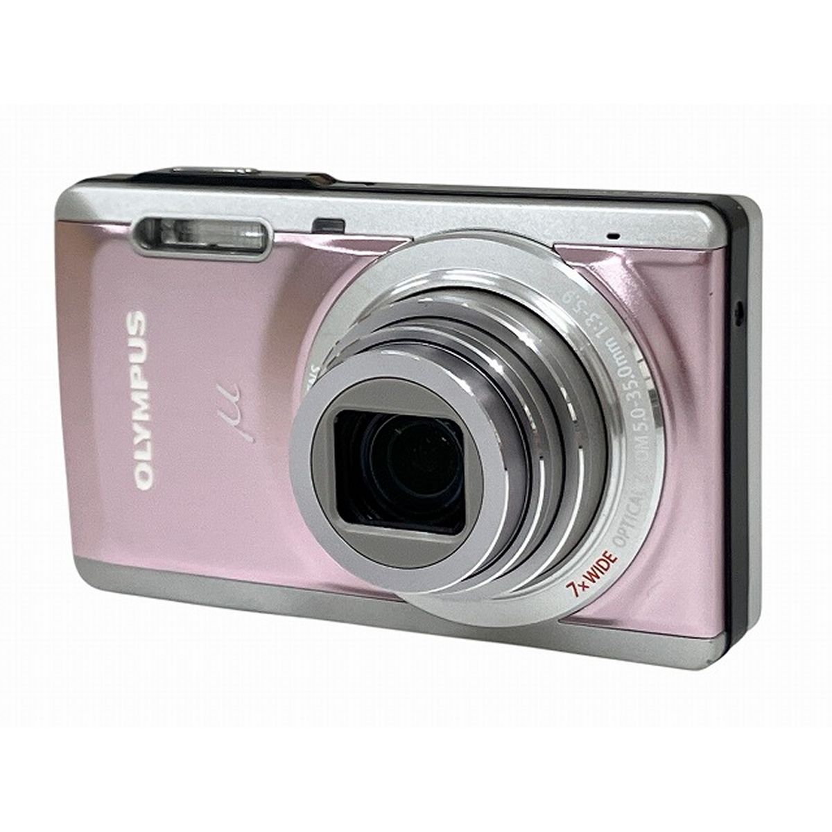 OLYMPUS オリンパス μ-7040 ミュー ピンク系 コンパクト カメラ デジタルカメラ コンデジ 動作 品O10563853