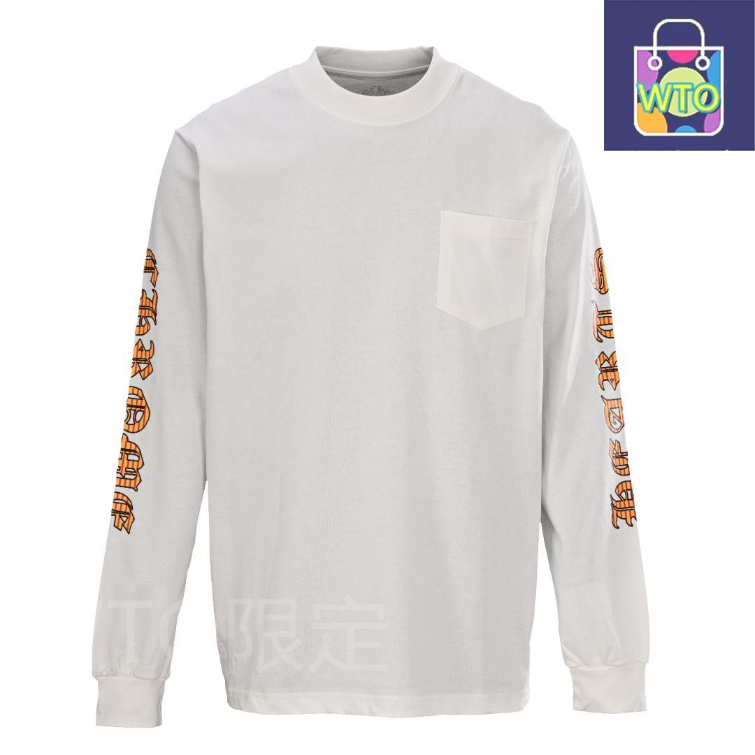 今日 Chrome Hearts クロムハーツ マイアミコラボプリント長袖Tシャツシリーズ 280g双糸純綿素材アウター トップス