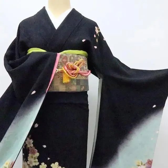 百華❀Y2476◇金駒刺繡 高級手縫い仕立て 成人式 トールサイズ 正絹
