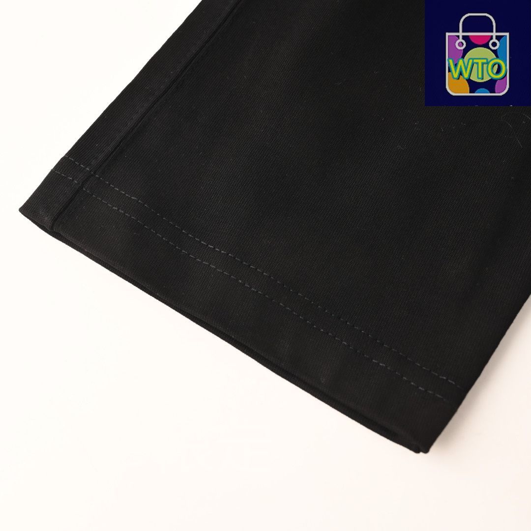  今日 We 11 done ウェルダン 植毛ベアー柄接ぎ ボーダーラウンドスリーブTシャツシリーズ 320 g双糸純綿素材アウター トップス トップス バレエ