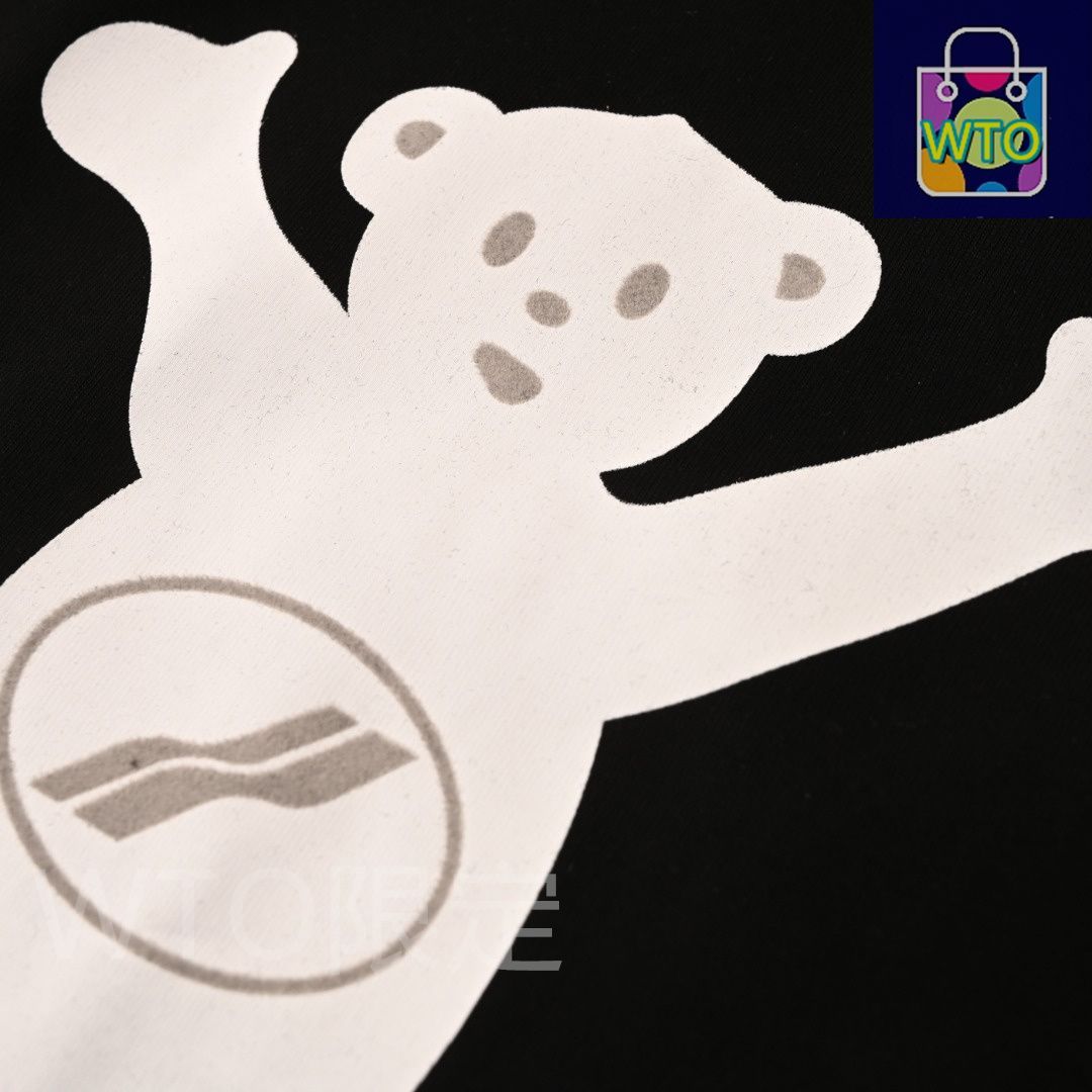 ベアープリント長袖Tシャツシリーズ 320