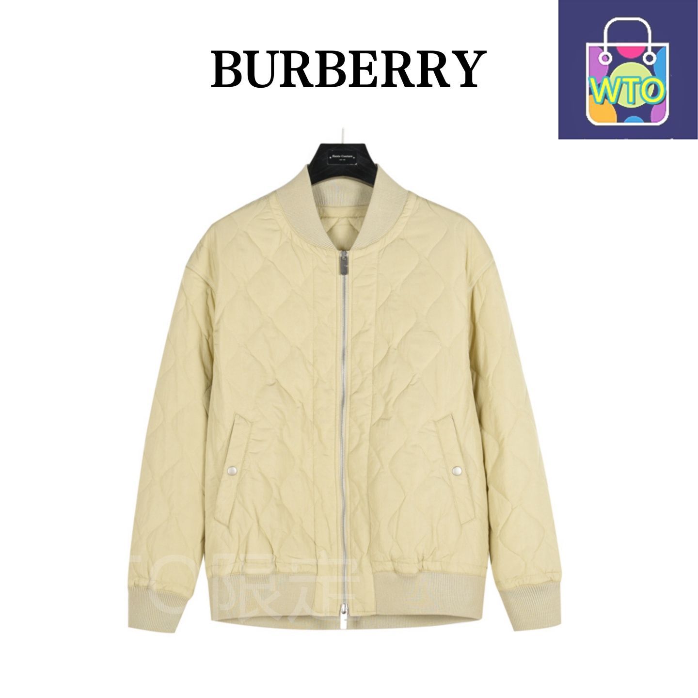 今日 Burberry バーバリー 個性的ノッチダブルジッパーキルティング薄綿ジャケットシリーズ 軽量保温素材アウター トップス