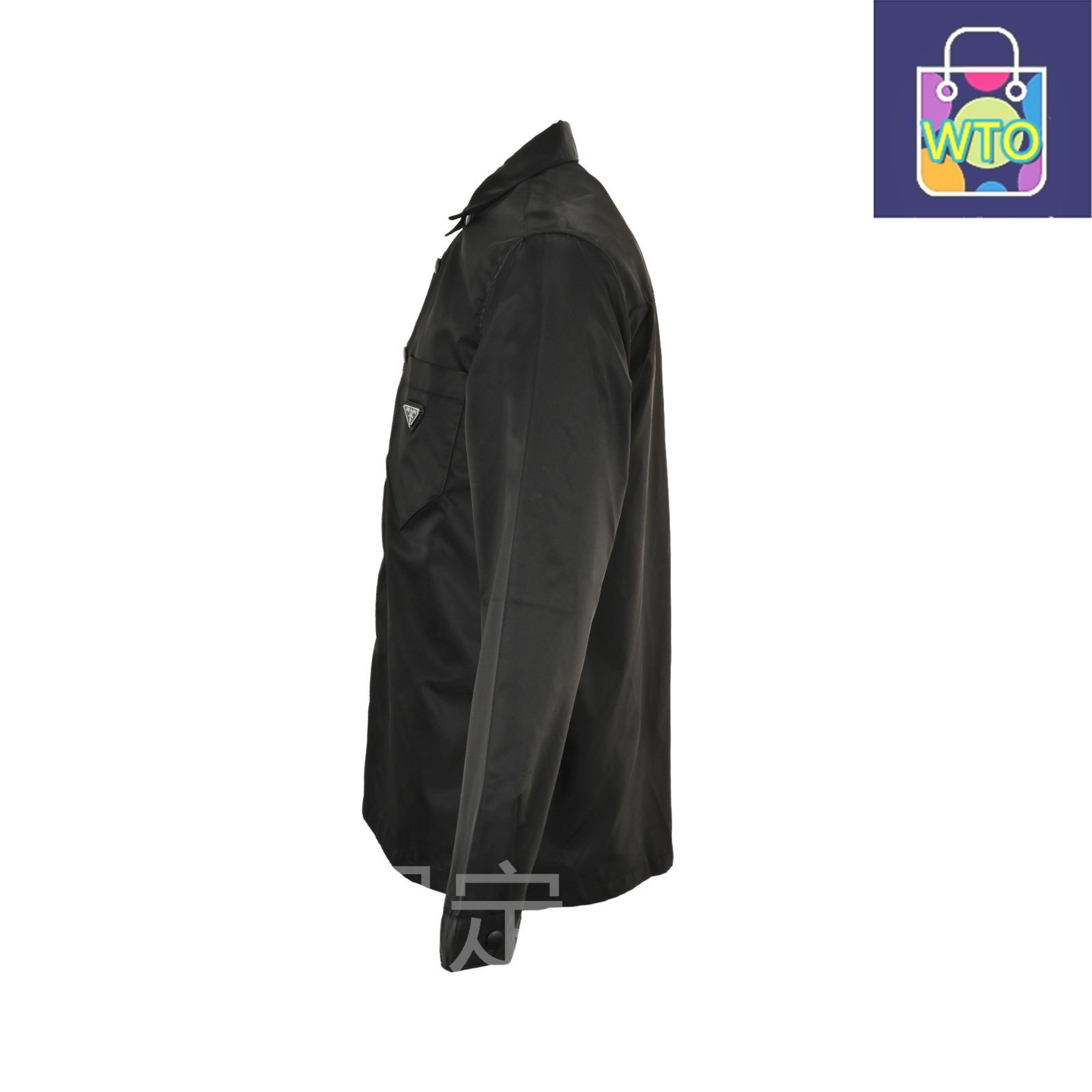 今日 Prada プラダ 三角ロゴナイロンシャツジャケットシリーズ リサイクルナイロン 防水抗 アウター トップス