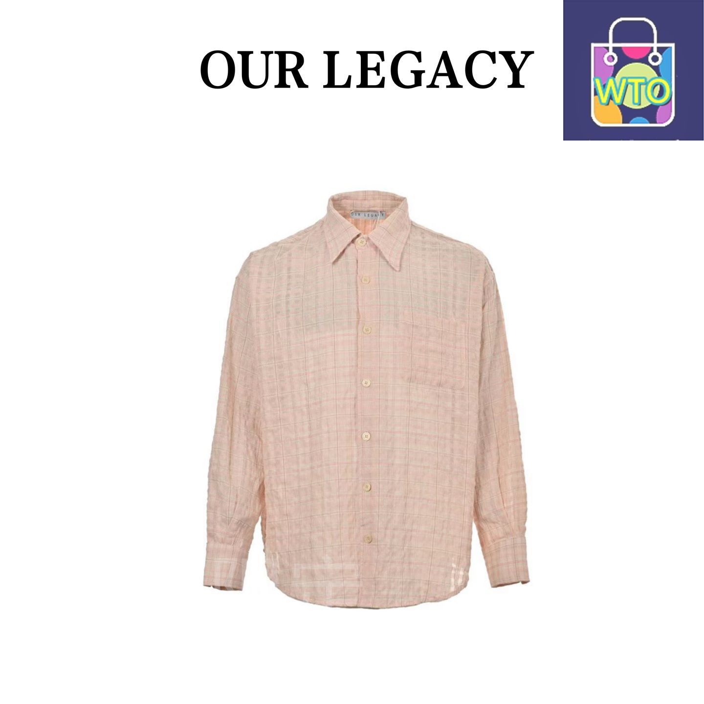 今日 OUR LEGACY アウアレガシー シワボイルドクロスシャツ 透気性が良く着心地優れた素材アウター トップス