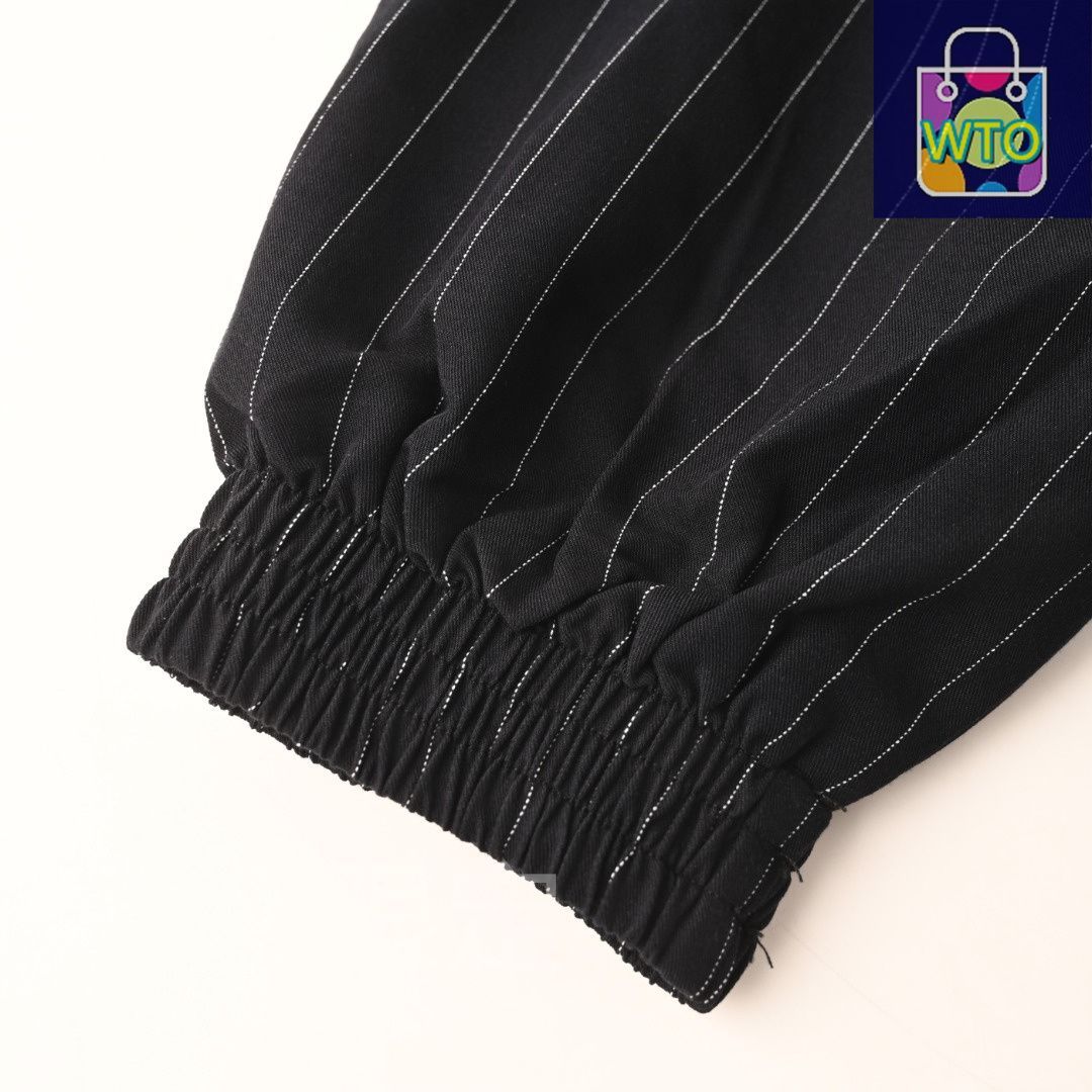 リボン縦縞ジャケットシリーズ サンドウォッシュ加工不易変形アウター