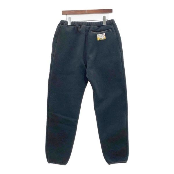 HUMAN MADE ヒューマンメイド フリース パンツ スウェット ジョガーパンツ イージー ロゴ メンズ Mサイズ ブラック ズボン DM17299