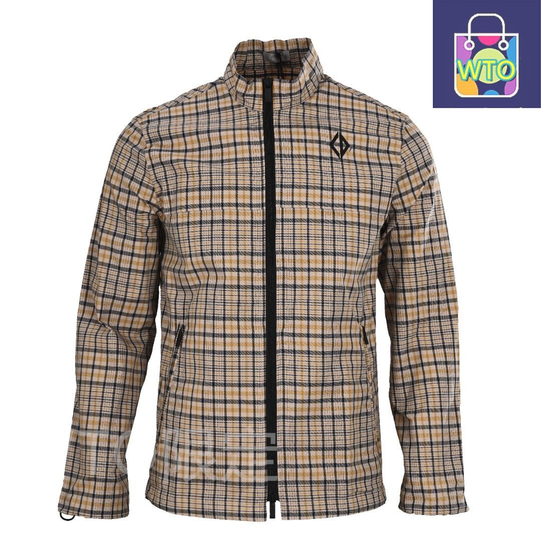 今日 Dior ディオール CD菱格縞混紡シャツコートシリーズ オリジナル格子提花混紡素材アウター トップス