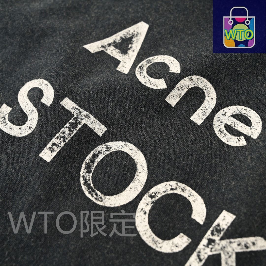 アクネスタジオ ロゴプリントヴィンテージ長袖Tシャツシリーズ