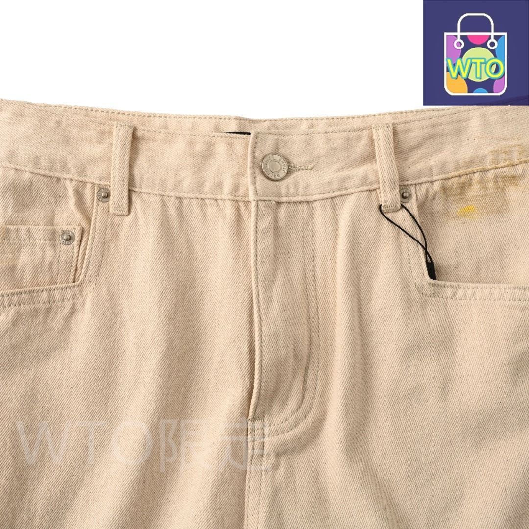 MAX90％オフ。 今日 Balenciaga バレンシアガ 弯刀型手描きスプラッシュパンツシリーズ 純綿斜紋布素材パンツ 最大35％offセール。