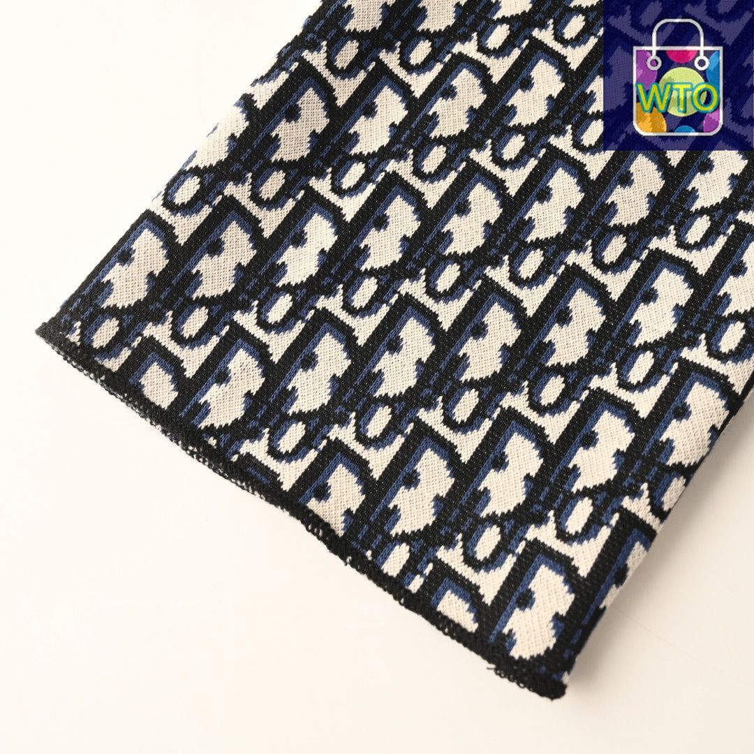 ディオール レザープリント満載提花長袖シャツシリーズ