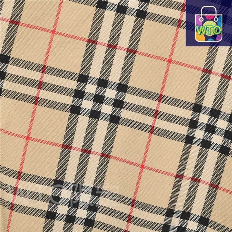 チェック柄ジッパーリバーシブル