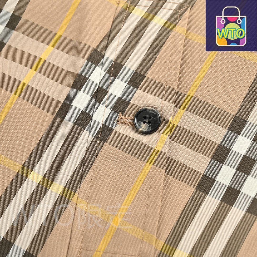  今日 Burberry バーバリー チェック柄両面着用ジャケットシリーズ トリュフ 混紡コットン 対格定位アウター トップス トップス バレエ