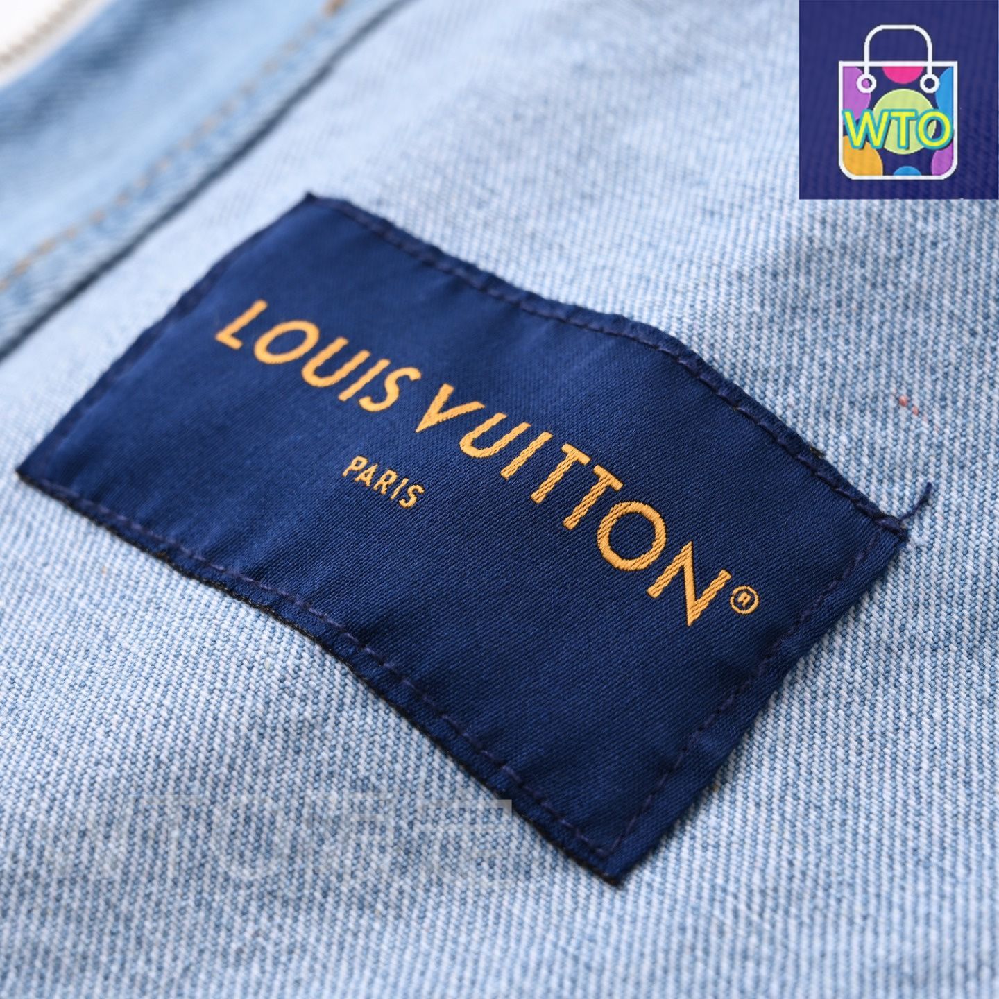  今日 Louis Vuitton ルイヴィトン LV 刺繍ポケットデニムジャケットシリーズ 洗水デニム素材アウター トップス トップス バレエ