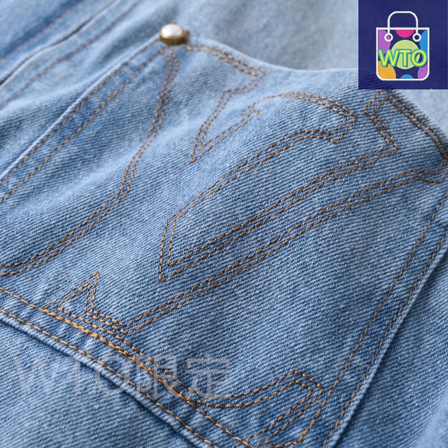 刺繍ポケットデニムジャケットシリーズ