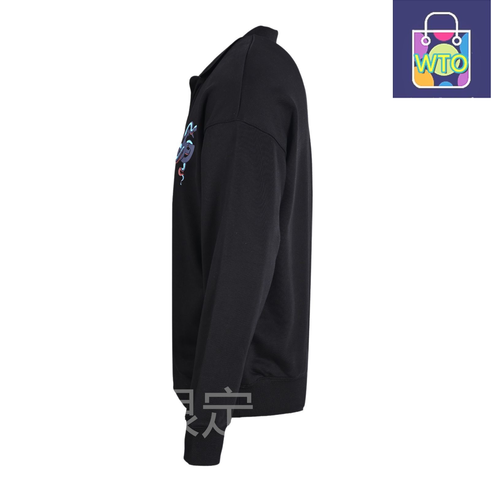 今日 Gucci グッチ 蛇年 蛇柄プリントカットソーPOLOスウェットシリーズ 420 g魚鱗布凹凸プレス加工アウター トップス