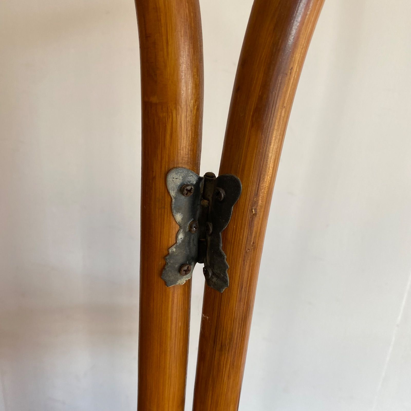 ヴィンテージ ラタン フラワースタンド 飾り棚 プランタースタンド