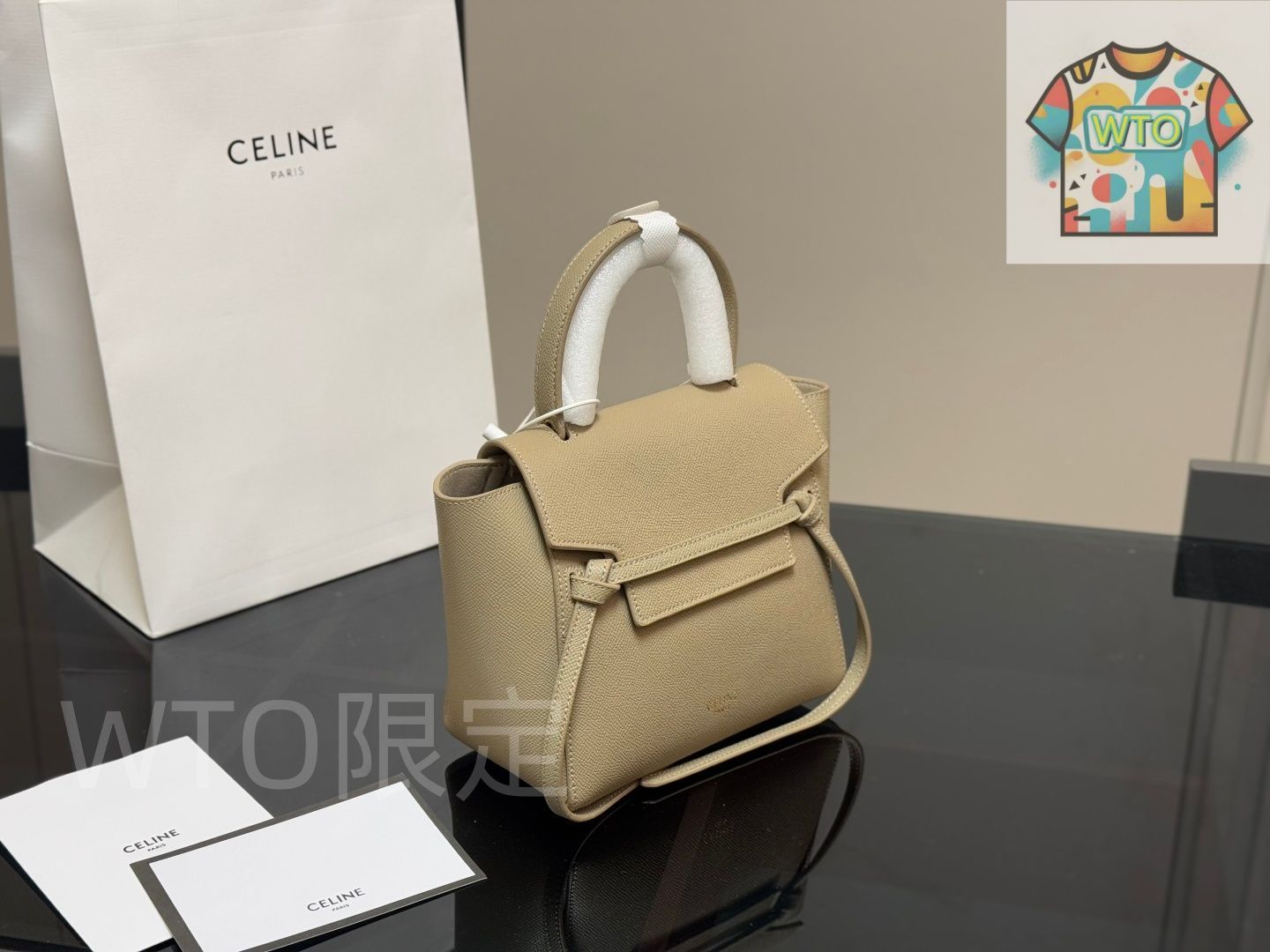 Celine ベルトバッグ キャットフィッシュデザイン セリーヌ レディースバッグ｜WTO通販｜ -WTO輸入-VHB75