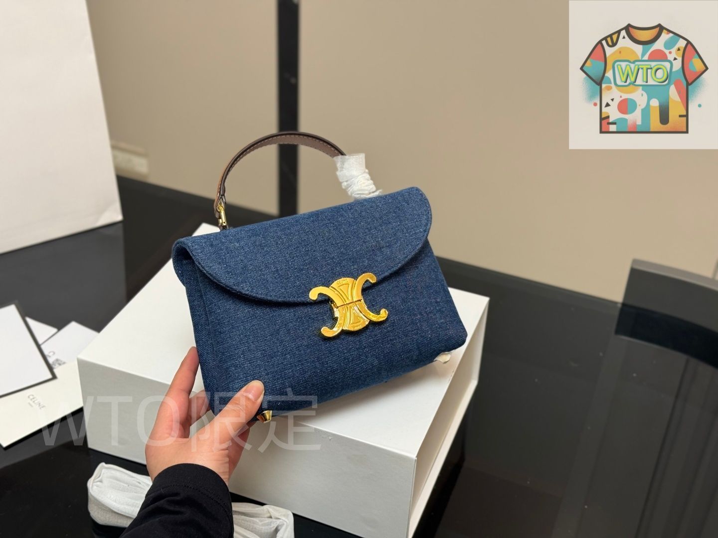 Celine ニノ ミニバッグ - 折り畳みボックス付き セリーヌ レディースバッグ｜WTO通販｜ -WTO輸入-WLZ96