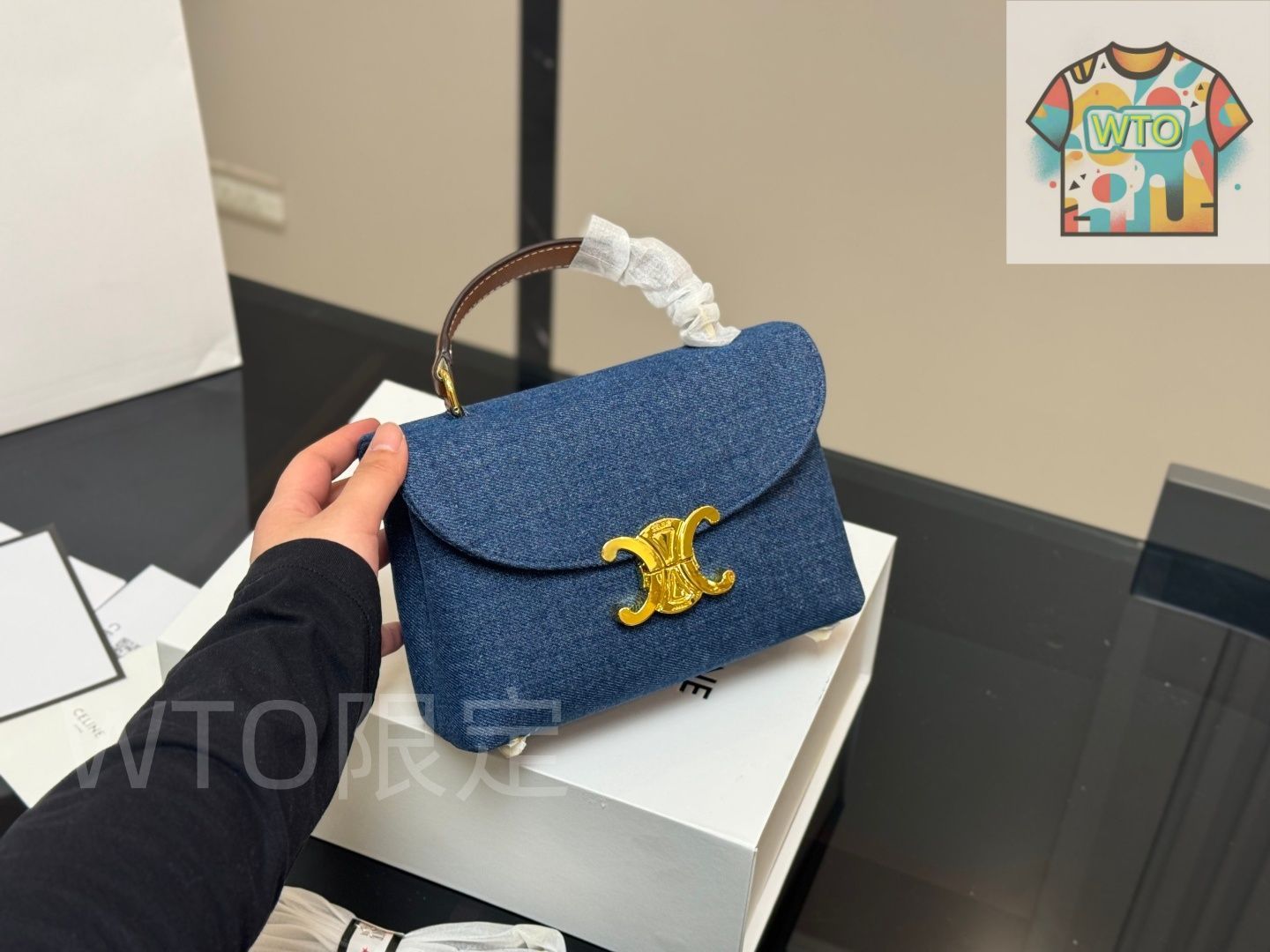 Celine ニノ ミニバッグ - 折り畳みボックス付き セリーヌ レディースバッグ|WTO通販| -WTO輸入-WLZ96