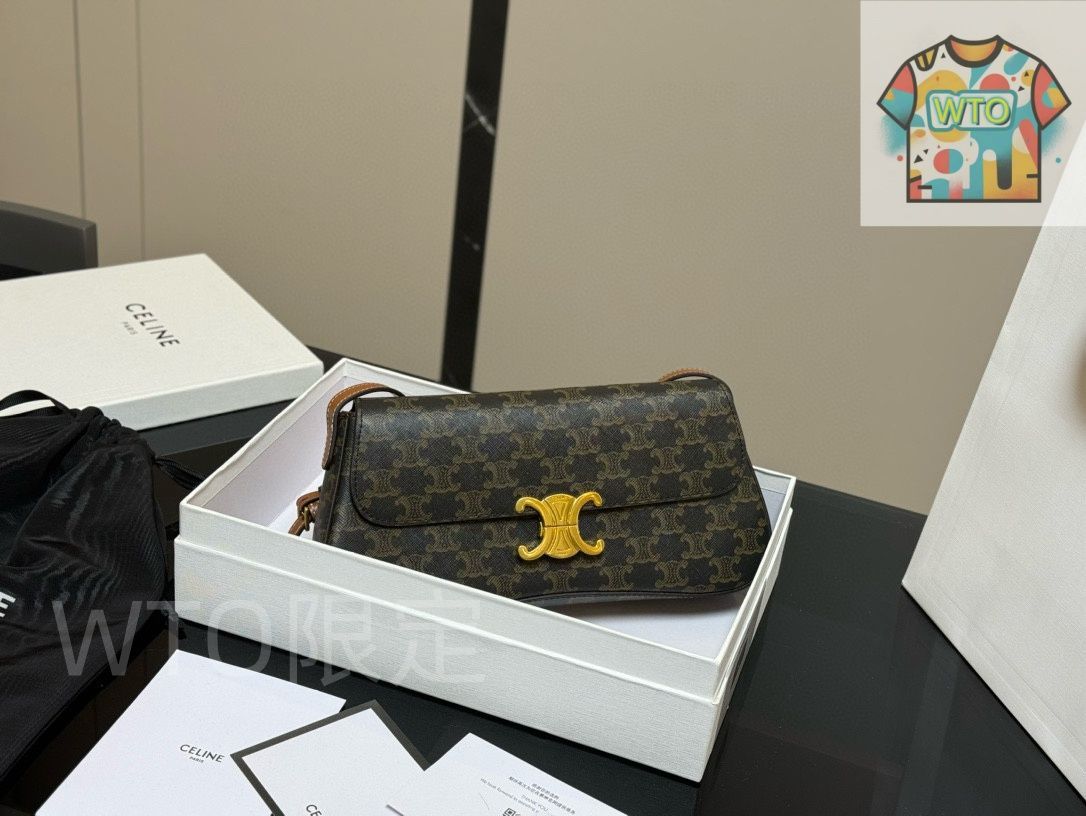 Celine ローラ アンダーアームバッグ - ボックス付き セリーヌ レディースバッグ|WTO通販| -WTO輸入-IVI03