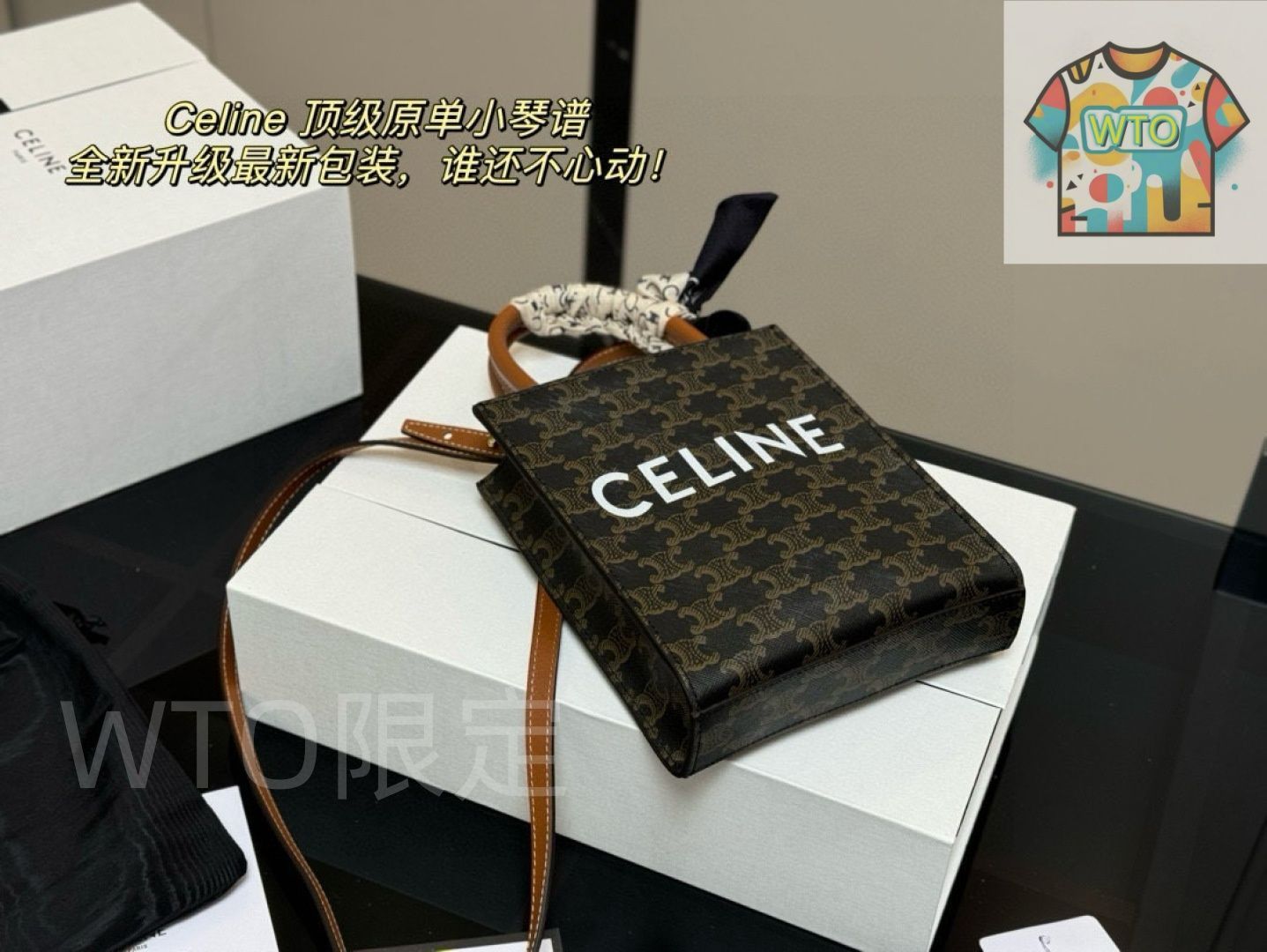 Celine ミニトートバッグ - ボックス付き セリーヌ レディースバッグ｜ ｜ -WTO輸入