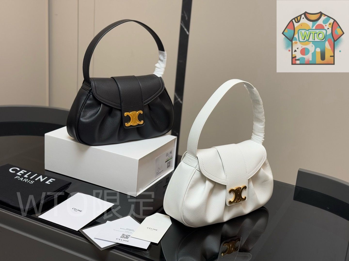 Celine ローラ アンダーアームバッグ - ボックス付き セリーヌ レディースバッグ｜WTO通販｜ -WTO輸入-QHP21