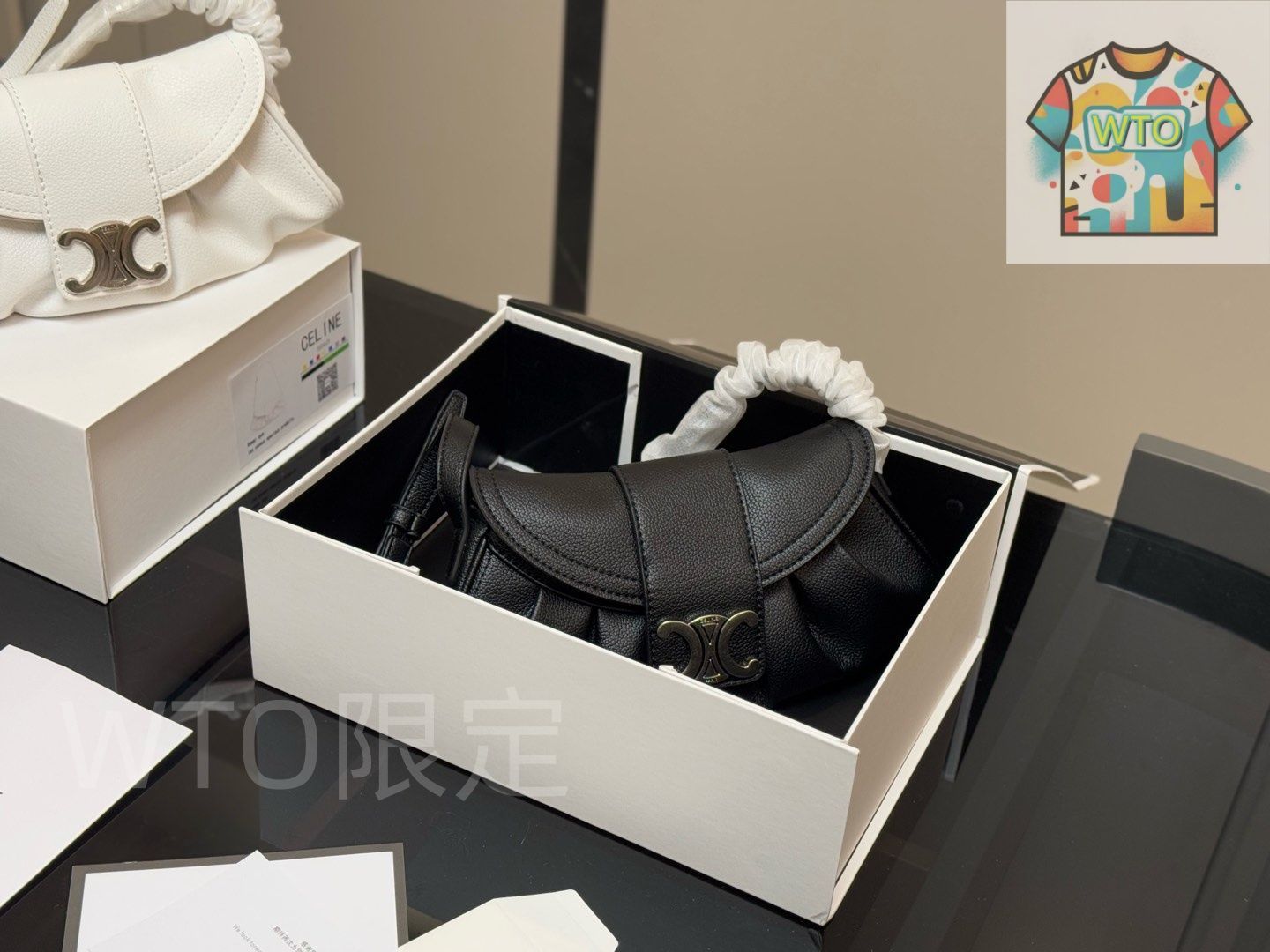 Celine ローラ アンダーアームバッグ - ボックス付き セリーヌ レディースバッグ|WTO通販| -WTO輸入-IEI71