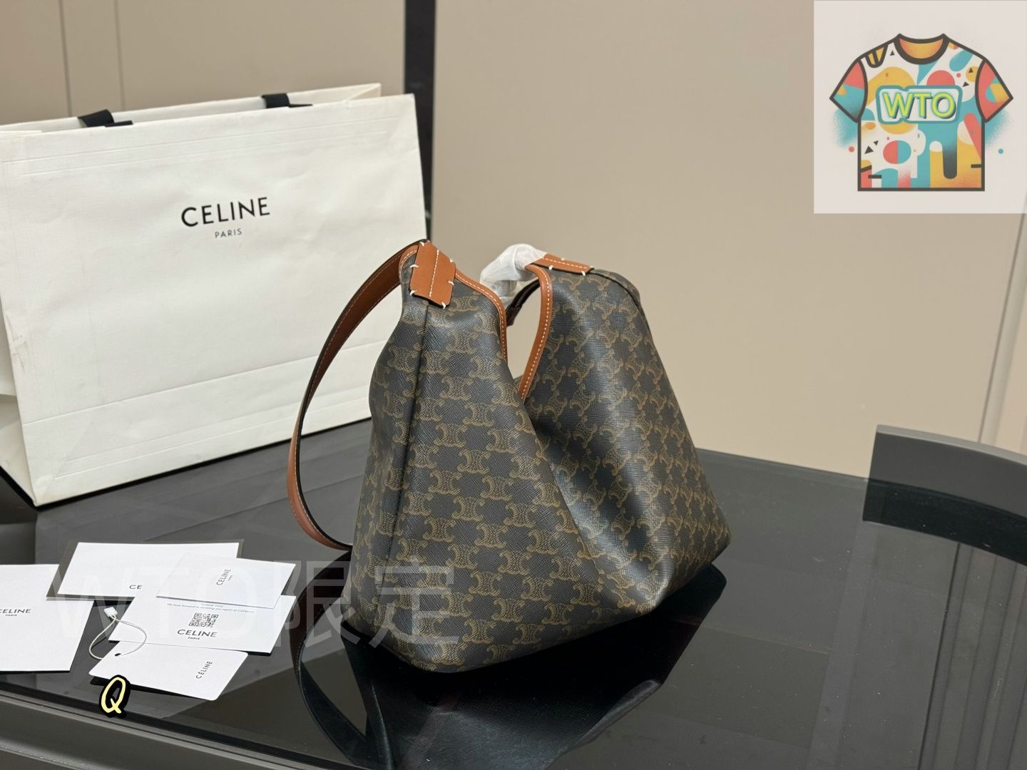 Celine ホーボーバッグ トリオンフデザイン セリーヌ レディースバッグ|WTO通販| -WTO輸入-MXI29