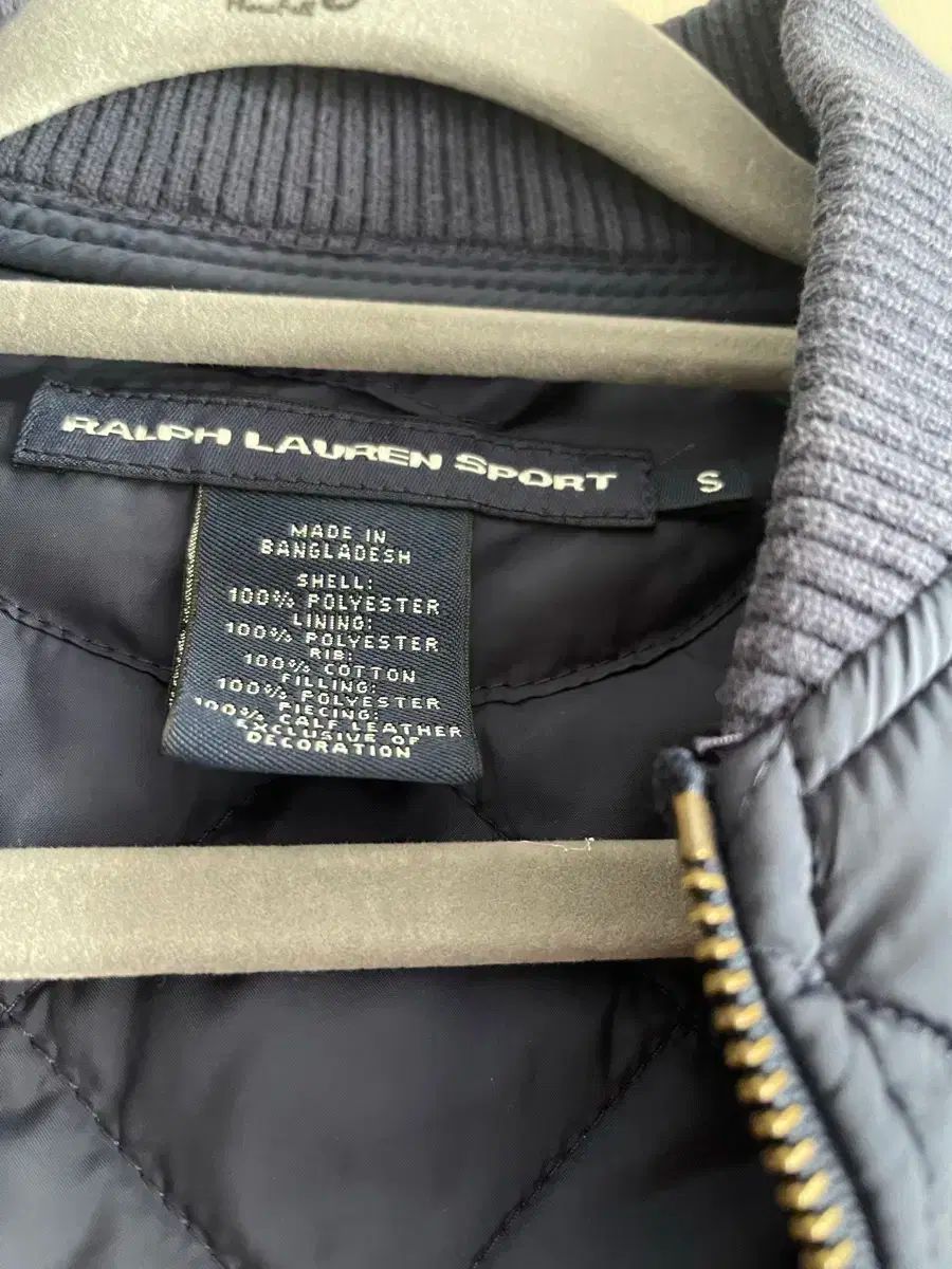 ポロラルフローレン スポーツ キルティング ジャケット ネイビー S