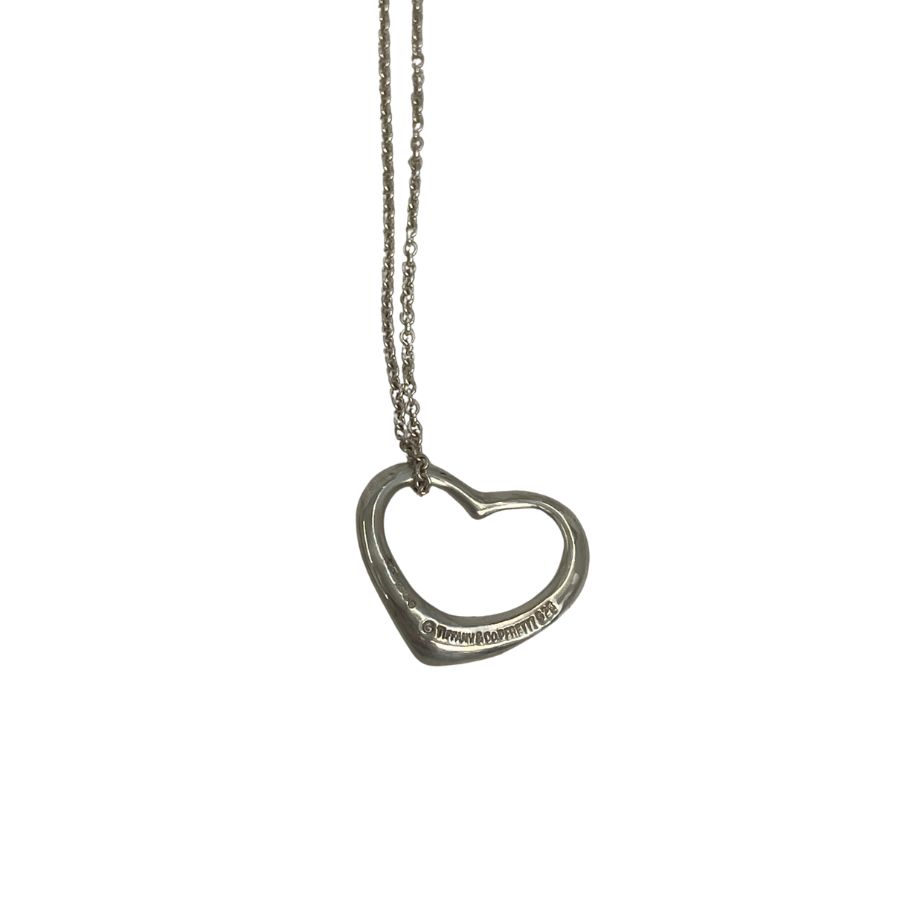 TIFFANY ネックレス オープンハート 大