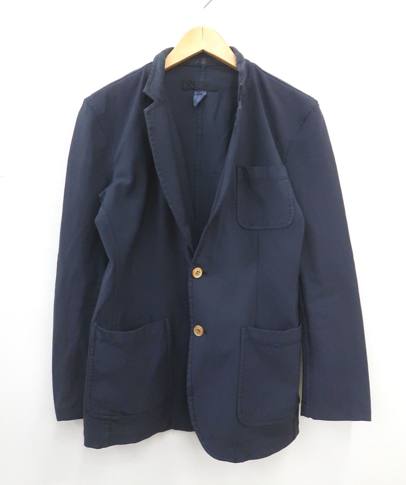 COMME des GARCONS SHIRT コムデギャルソンシャツ S19127 製品染めポリ縮絨ジャケット S