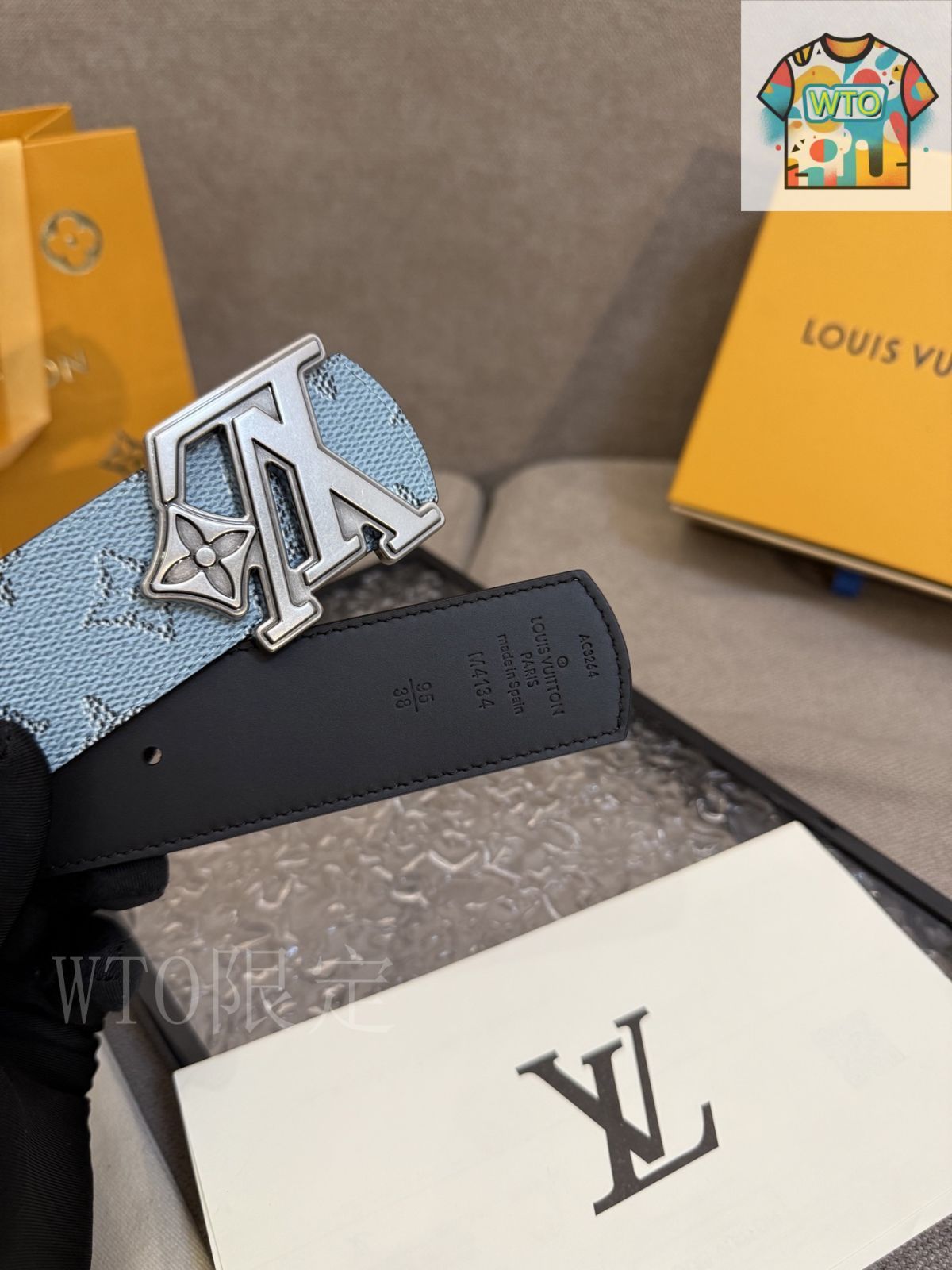 リバーシブルベルト WTO輸入