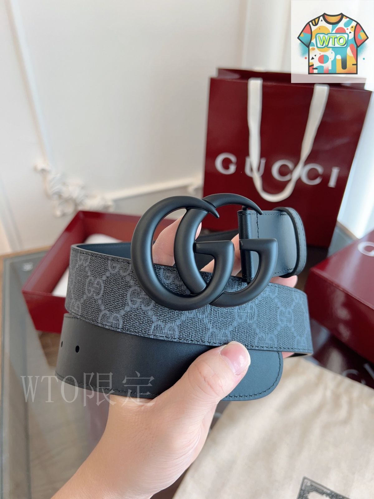 WTO通販 GUCCI グッチ レザーベルト-WTO輸入-WHT54